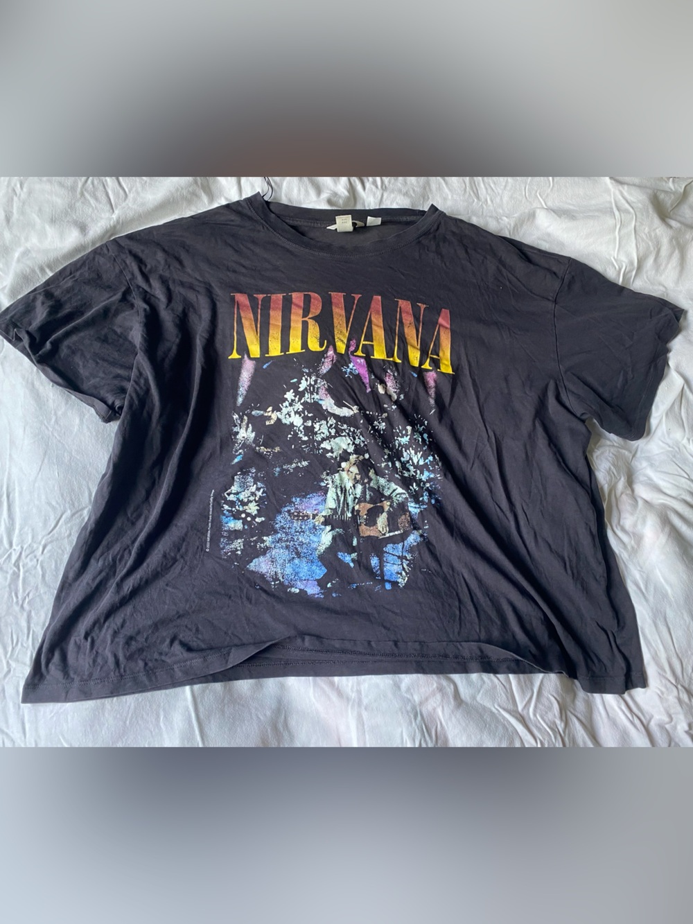 Nirvana Black Graphic Band Tee - Classic Women’s Tee